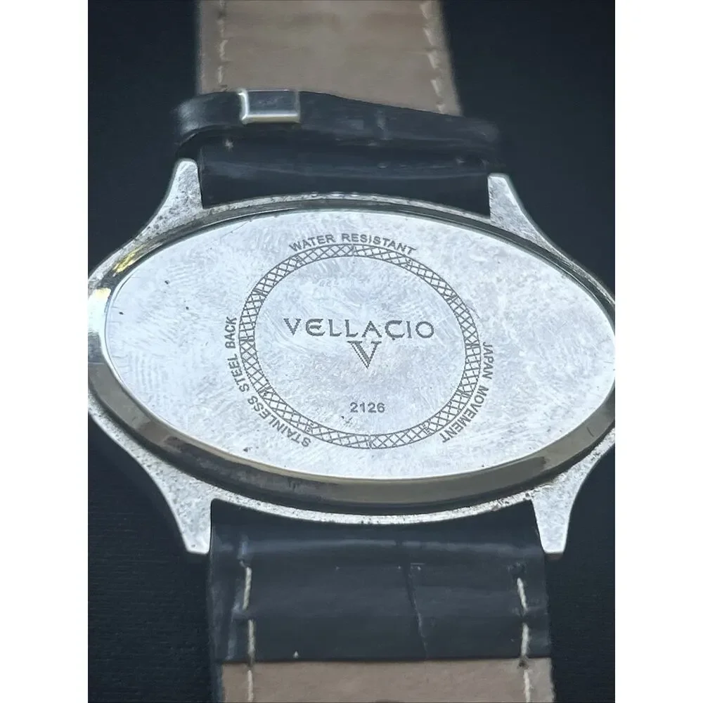 Vellacio Silver Tone Pearl Dial Women’s Quartz Watch